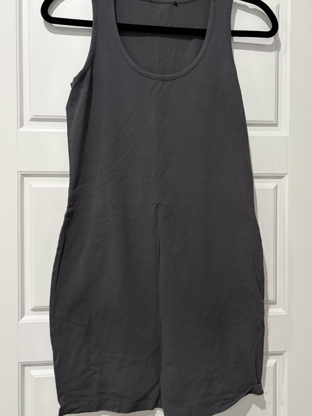 Women's Charcoal Gray Tank Dress